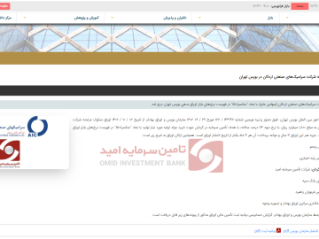 درج اوراق صکوک مرابحه شرکت سرامیک‌های صنعتی اردکان در بورس تهران
